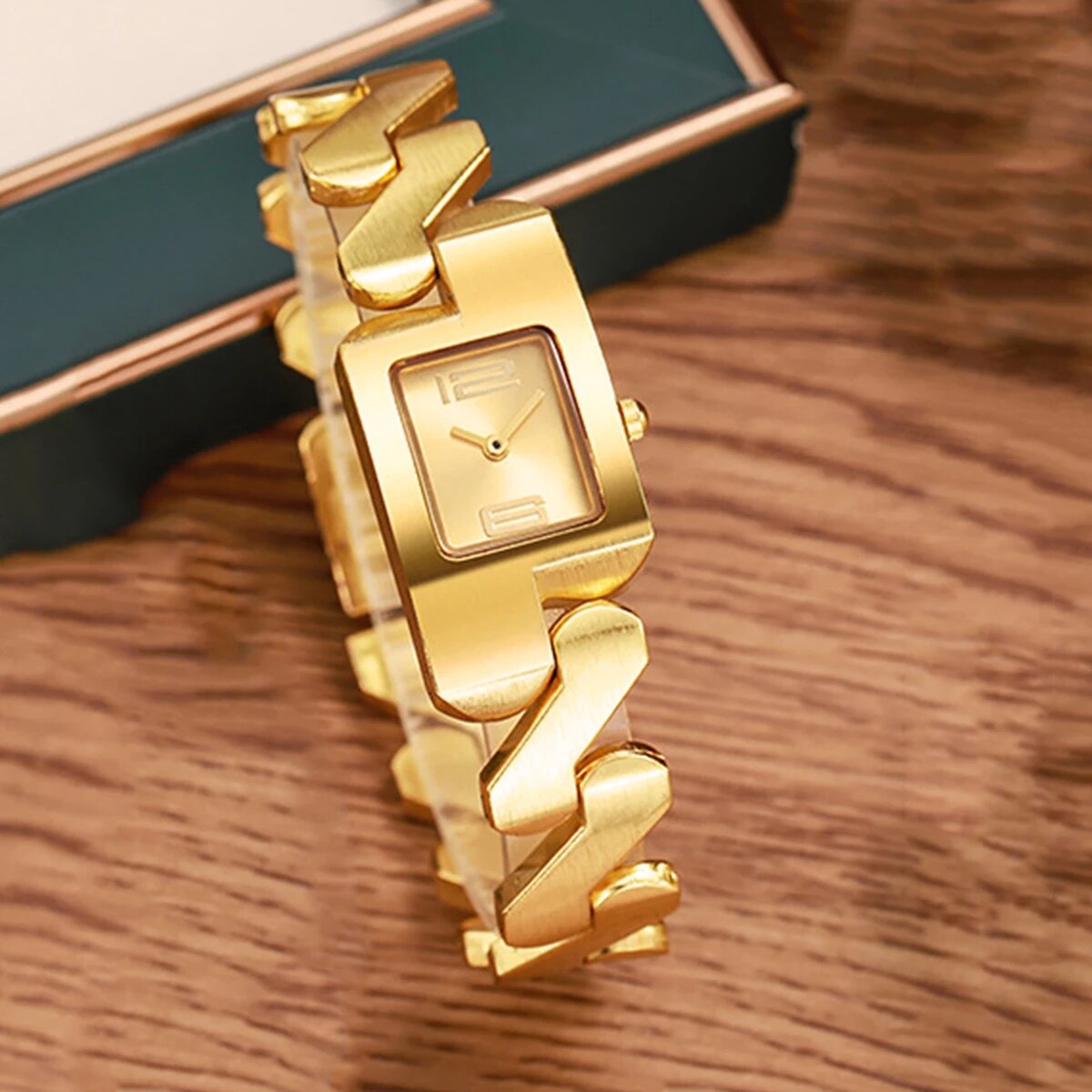 Reloj de Lujo para Mujer – Pulsera de Aleación, Moda y Elegancia en Cuarzo